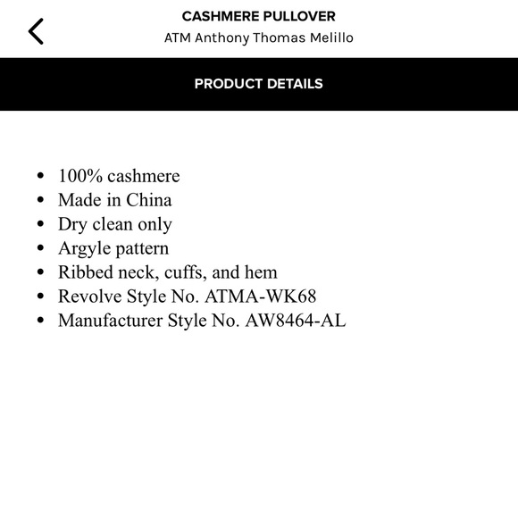 ATM cashmere pullover - Picture 9 of 11